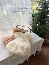 ［monbebe］Blanc shasha one-piece