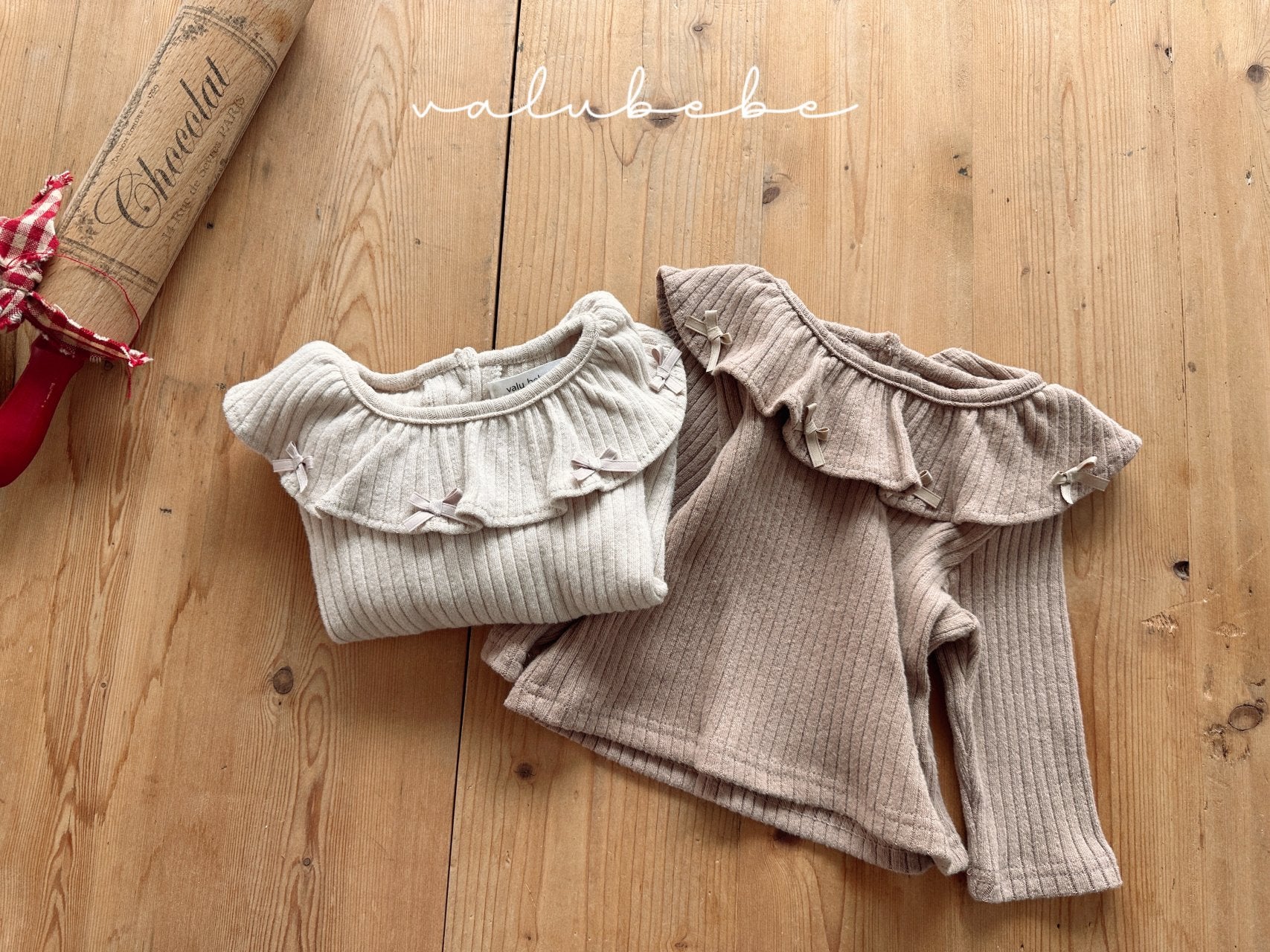 ［valubebe］Ribbon frill tops (baby)