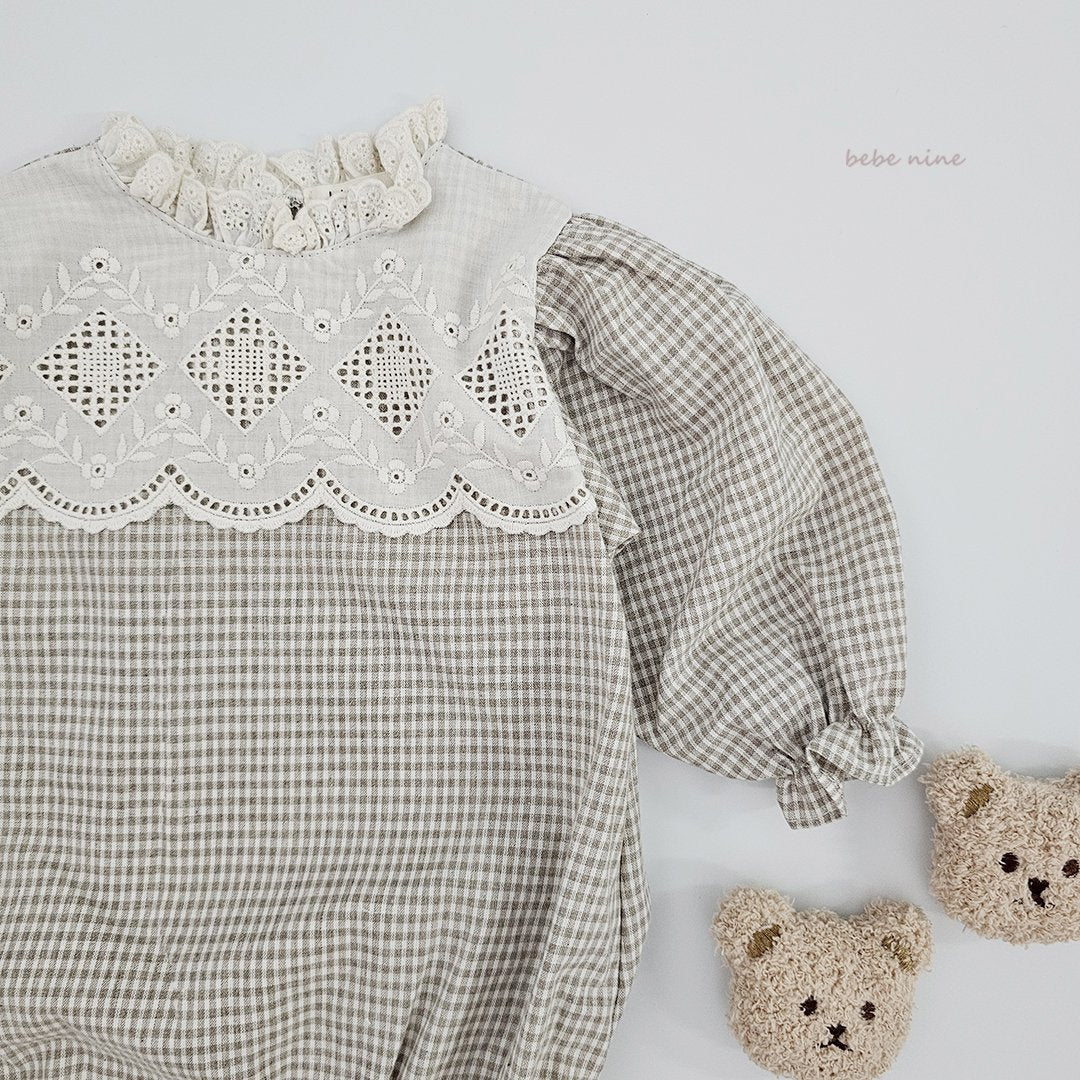 ［bebenine］Monica Check Suit