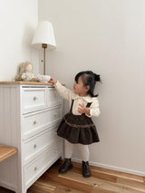 ［mimi market］Corduroy frill skirt