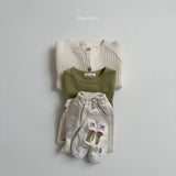 [minirobe] Eyelet round tee