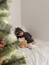 ［mimi market］Check boa jumper