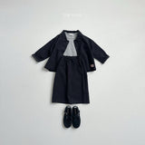 [minirobe] Salt collar shirt