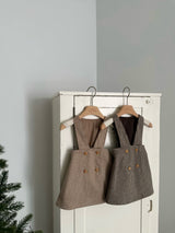 ［monbebe］Window check one-piece