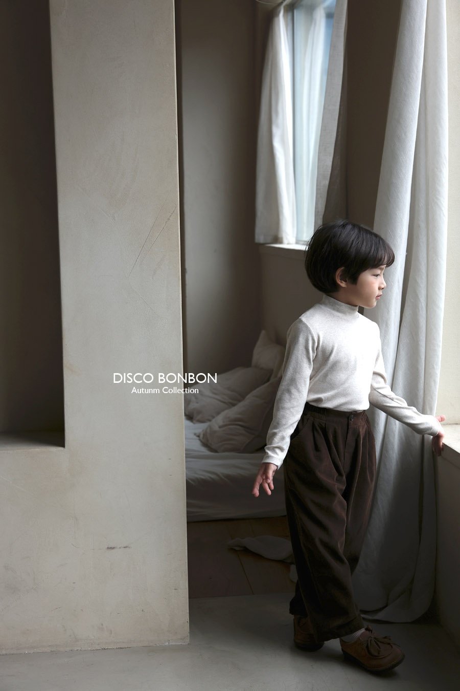 ［DISCO BONBON］Soft corduroy pants