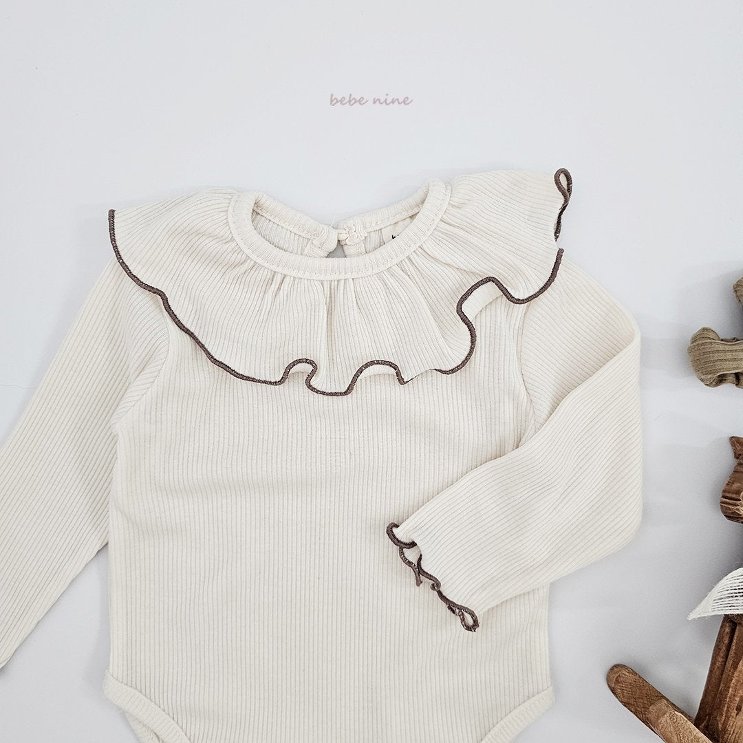 ［bebenine］Shirring Ribbed Suit