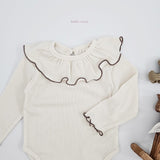 ［bebenine］Shirring Ribbed Suit