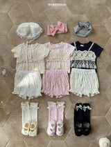 ［bebe holic］Ribbon frill bloomer