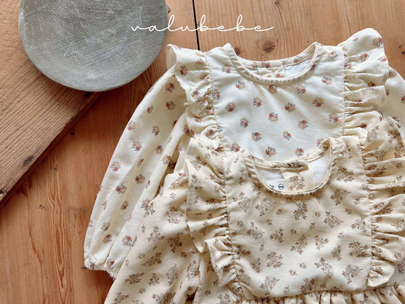 ［valubebe］Boen frill rompers (baby)