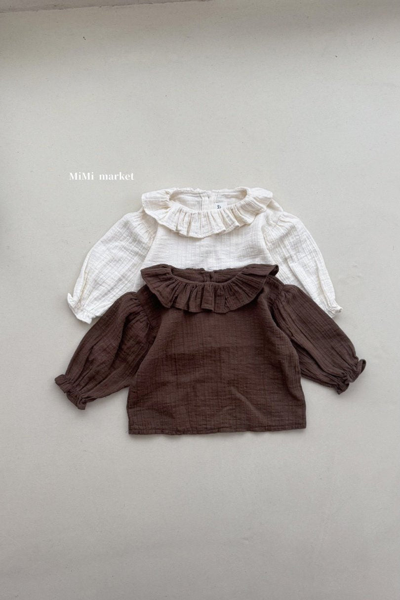 ［mimi market］Nougat blouse
