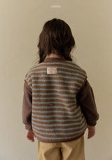 ［LINDO］Woody boa vest