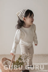 ［guru guru］Ur lace point tee (baby & kids)