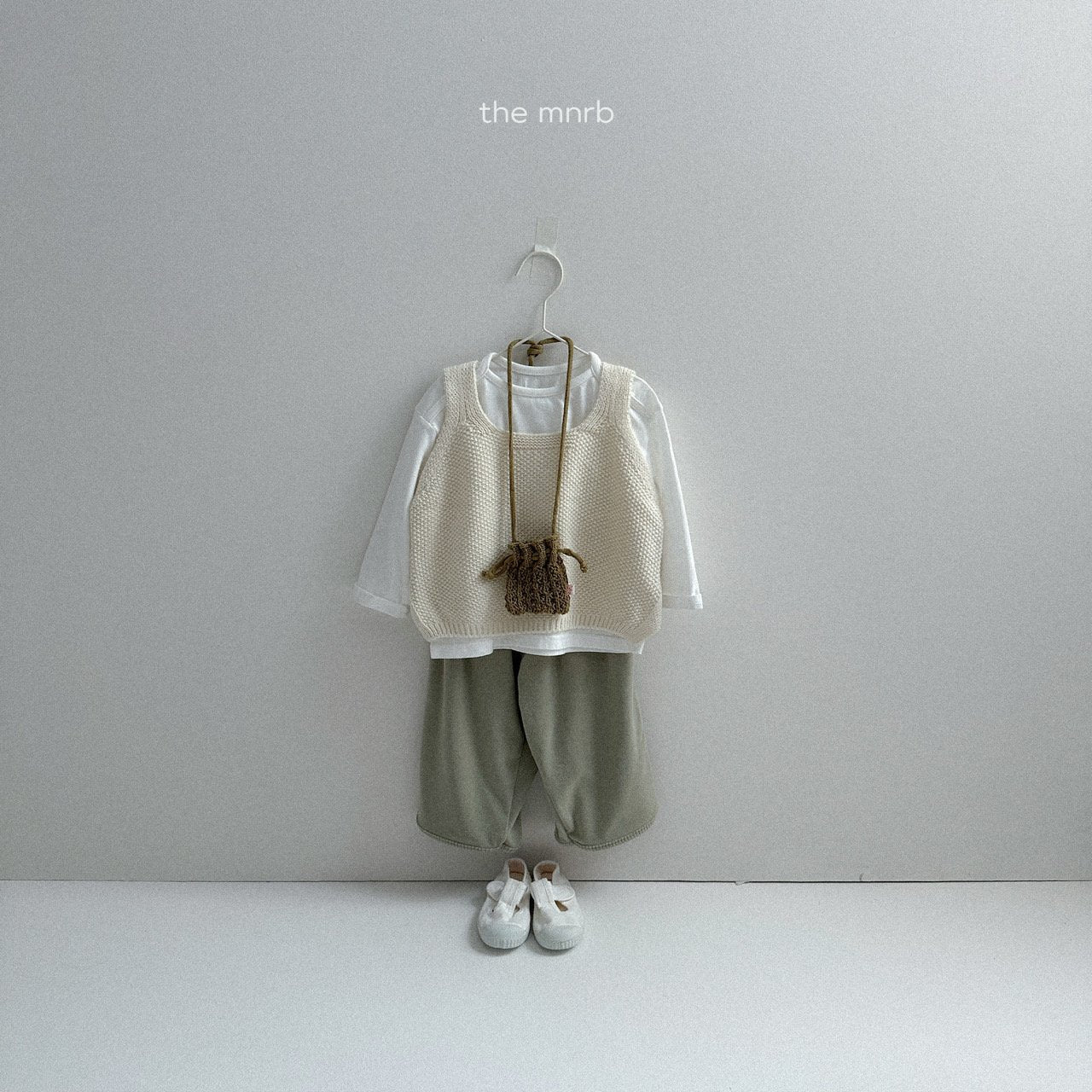 [minirobe] Line-washed tee