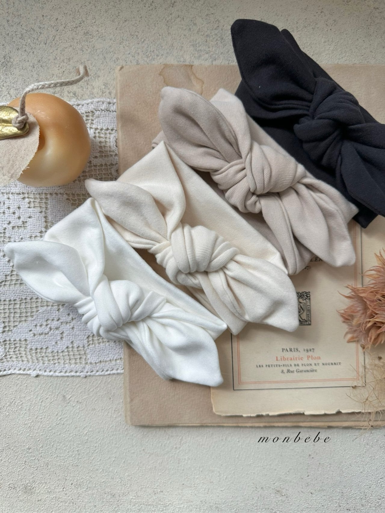 ［monbebe］Petit tie hairband