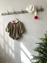 ［monbebe］Merry ribbon rompers