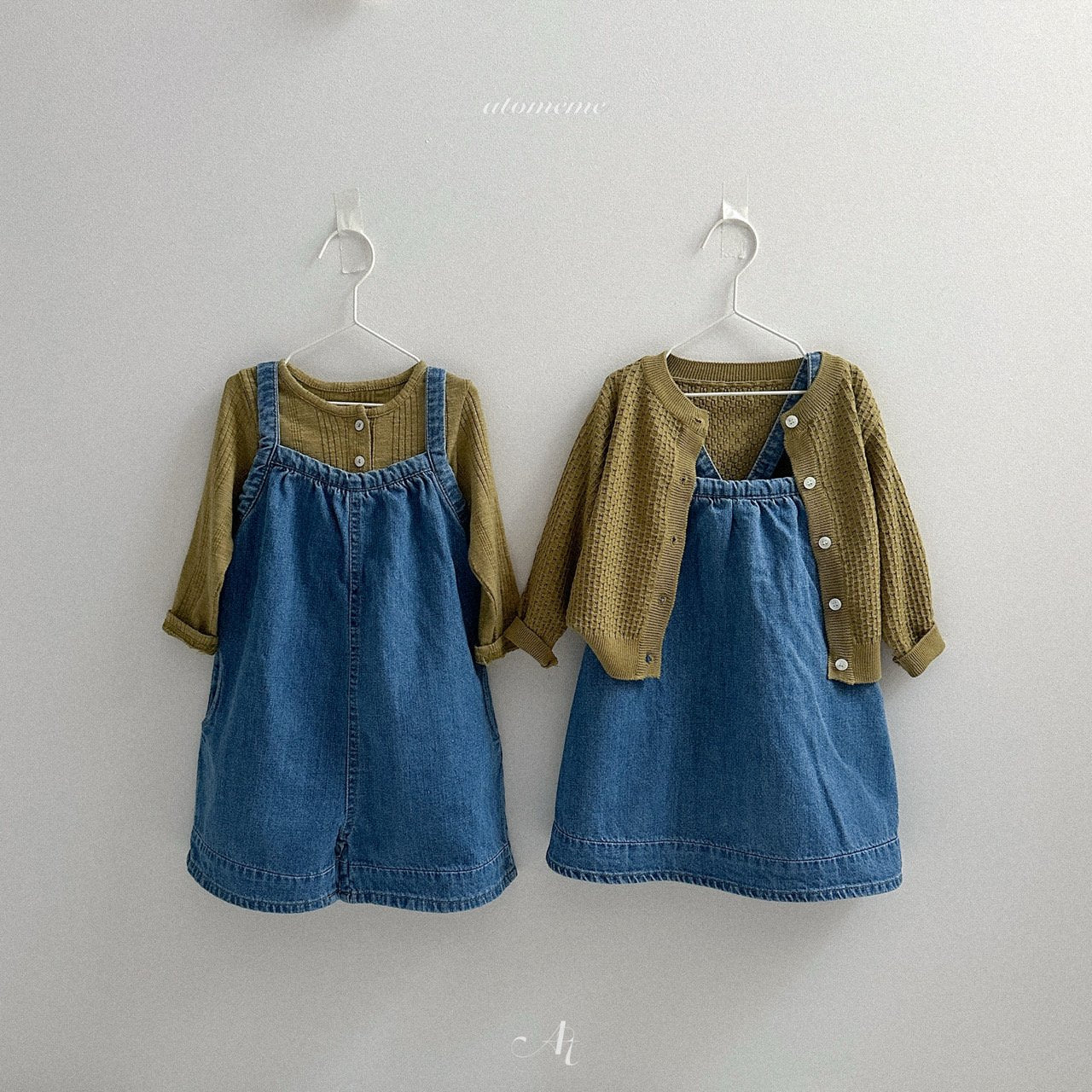 [atomeme] Roro denim dress