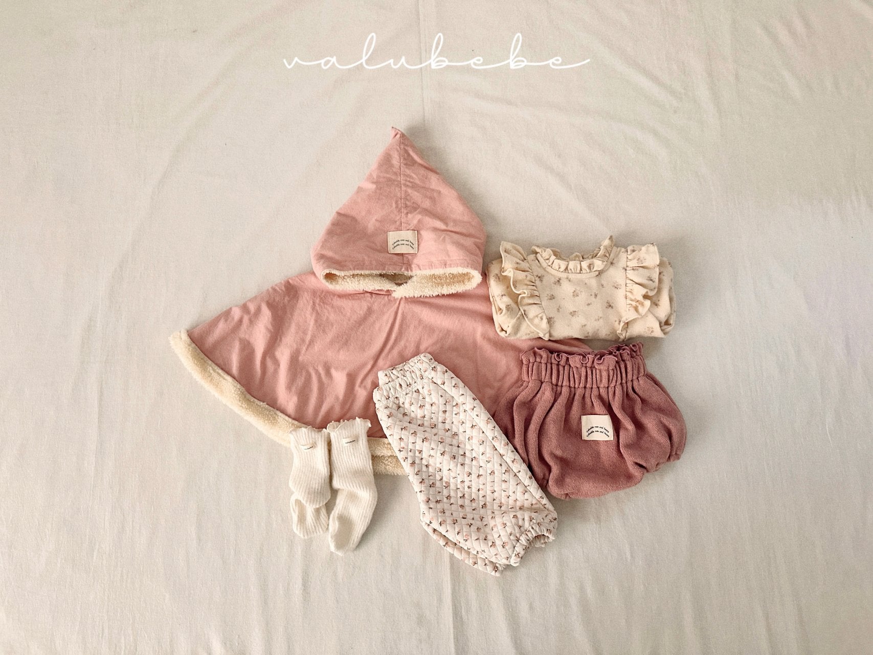 ［valubebe］Flower wing blouse (baby)