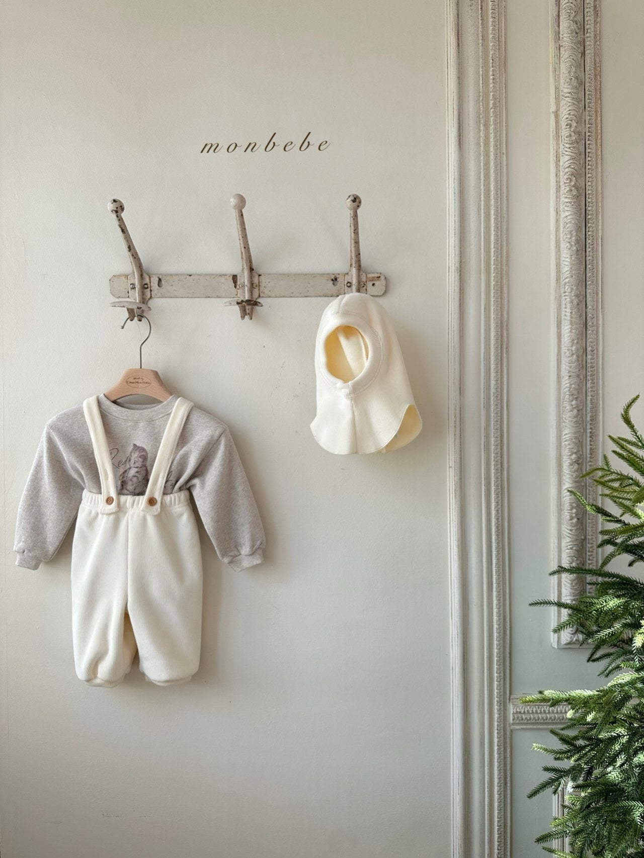 ［monbebe］Winter rib balaclava