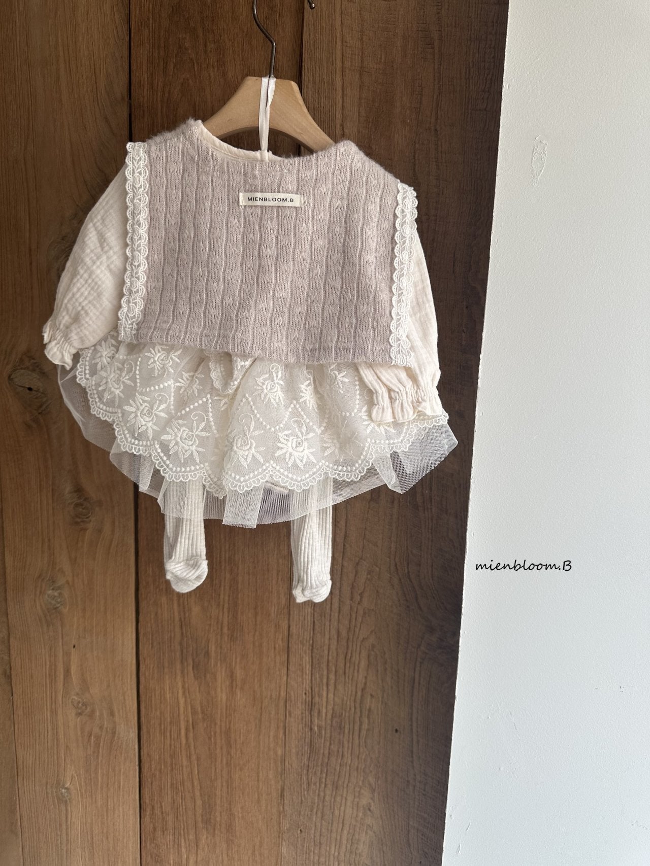 ［mienbloom.B］Lace cancan suit (baby)