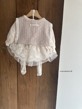 ［mienbloom.B］Lace cancan suit (baby)
