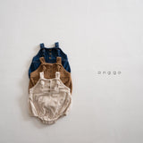 ［anggo］Cheese overall rompers