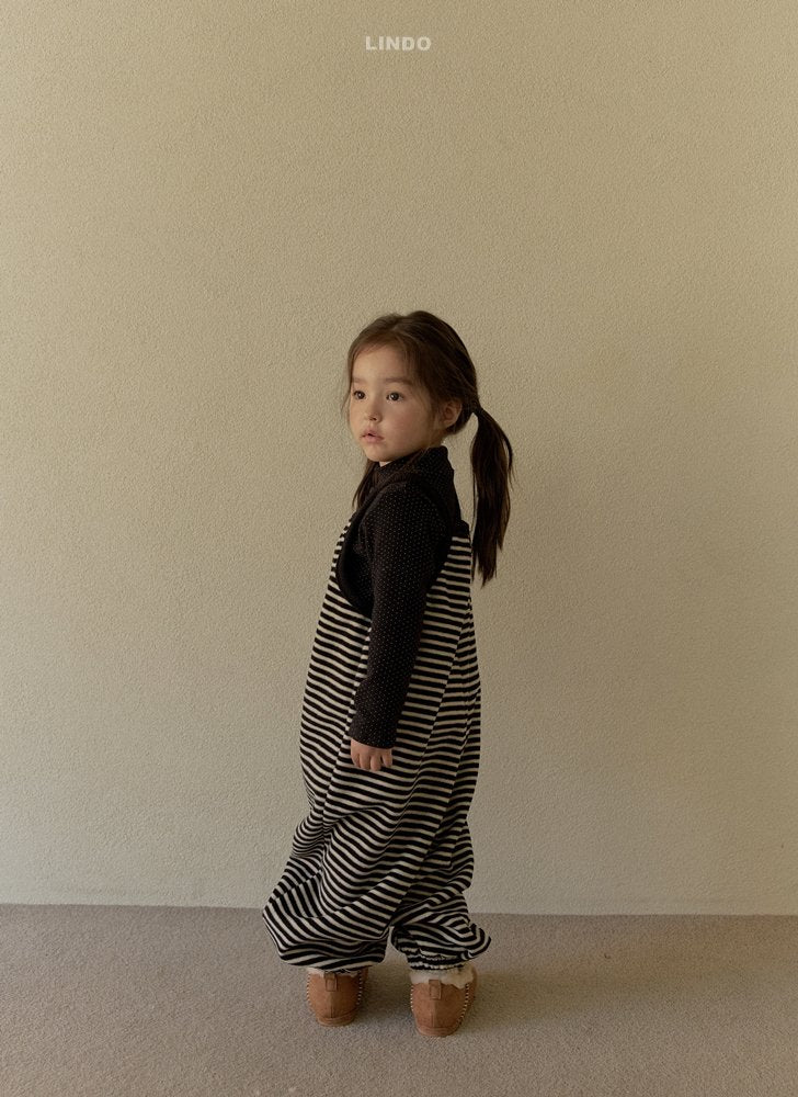 ［LINDO］Petit dot turtleneck tops