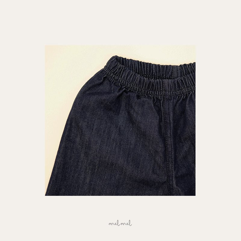 ［MELMEL］Nonfade denim pants