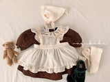 ［valubebe］Dot color quilting one-piece (baby)