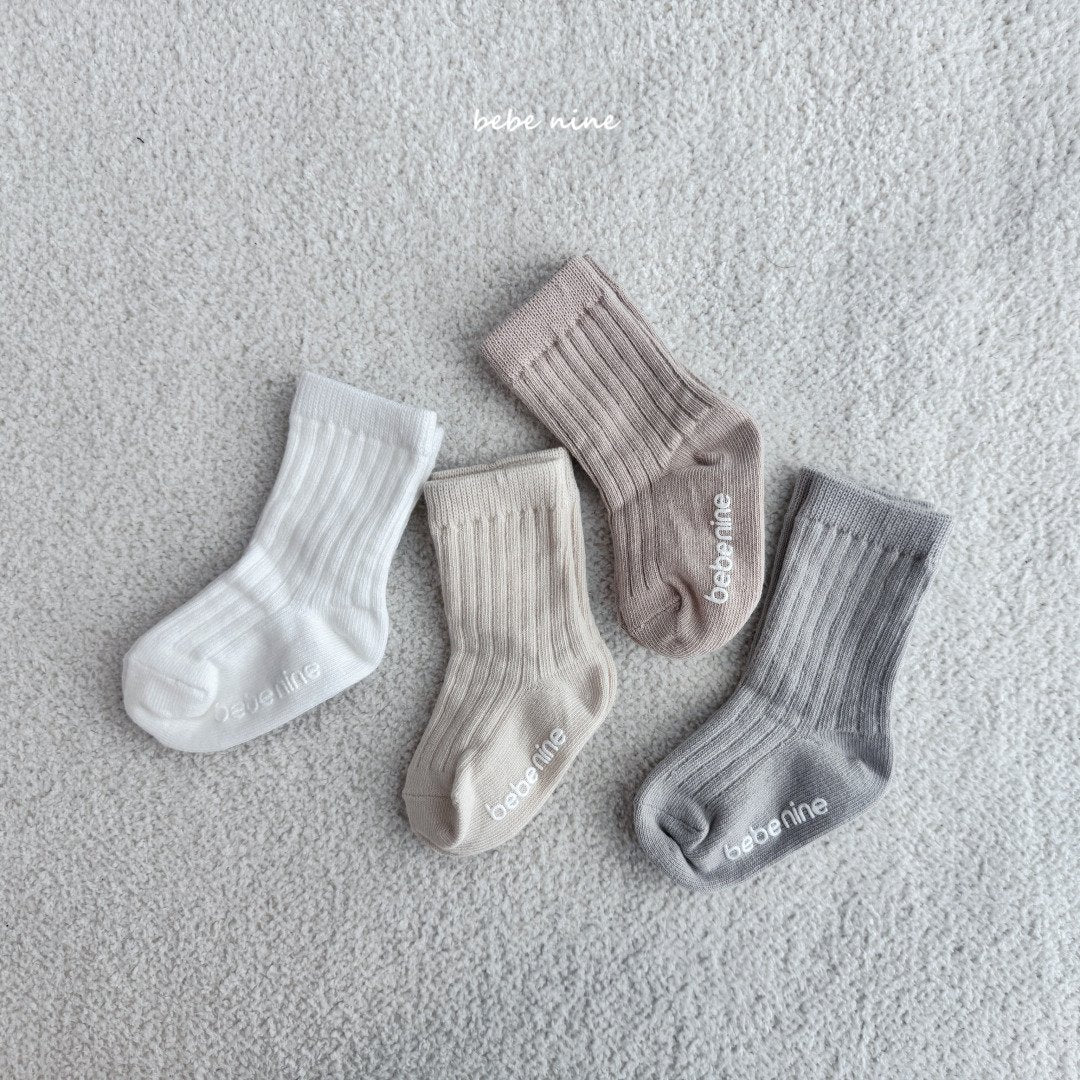 ［bebenine］Butter Knee Socks Set