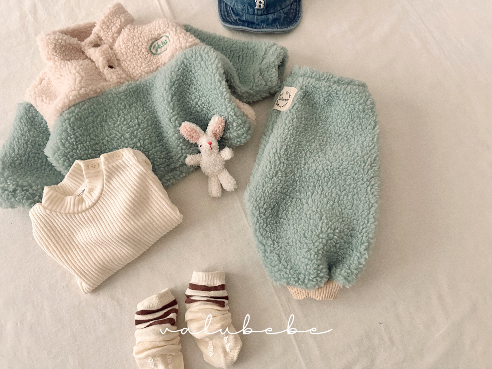 ［valubebe］Soft half neck tops (baby & kids)