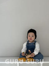 ［guru guru］Denim overalls (baby & kids)