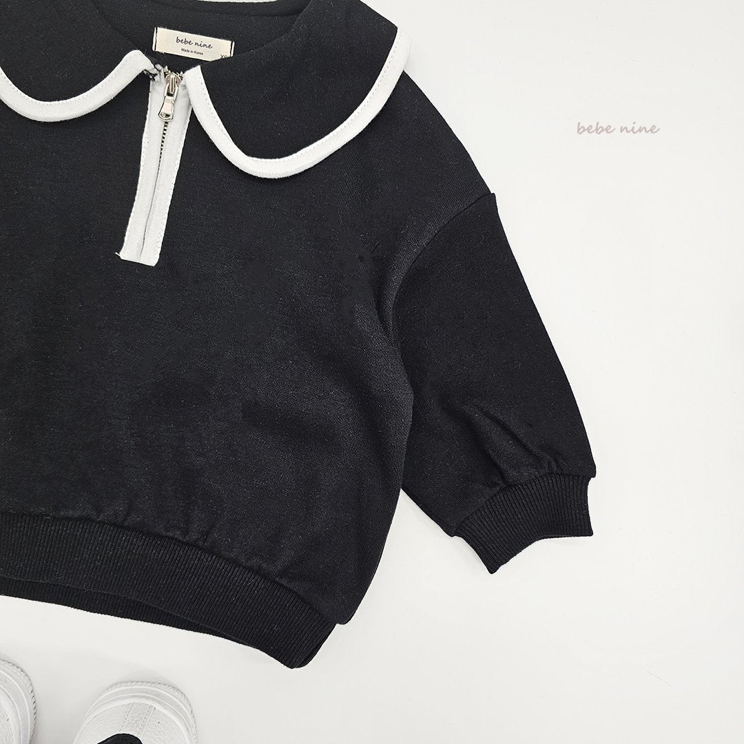 ［bebenine］Milk Zip-Up Sweatshirt