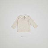 ［bebenine］Soft Round Collar Tee