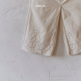 ［aladin］Embroidery panching pants