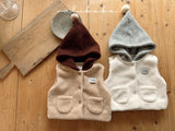 ［valubebe］Pompom food boa vest (baby)