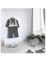 ［nunubiel］Cheese check vest