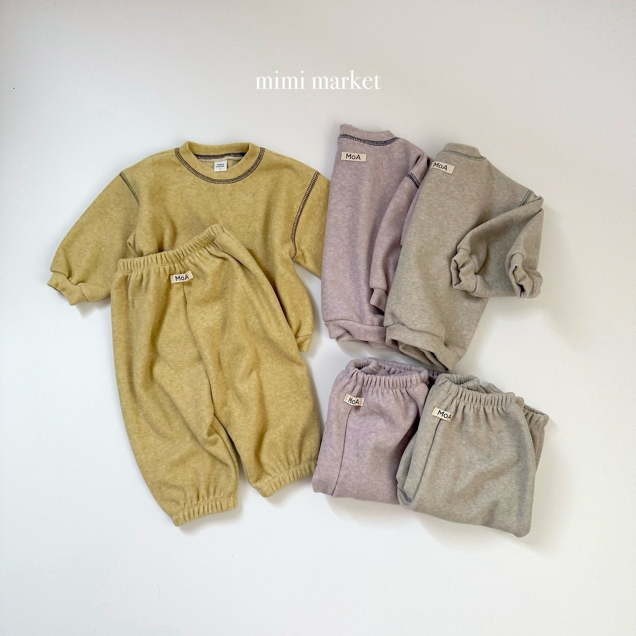 [mimi market] Mink terry pants