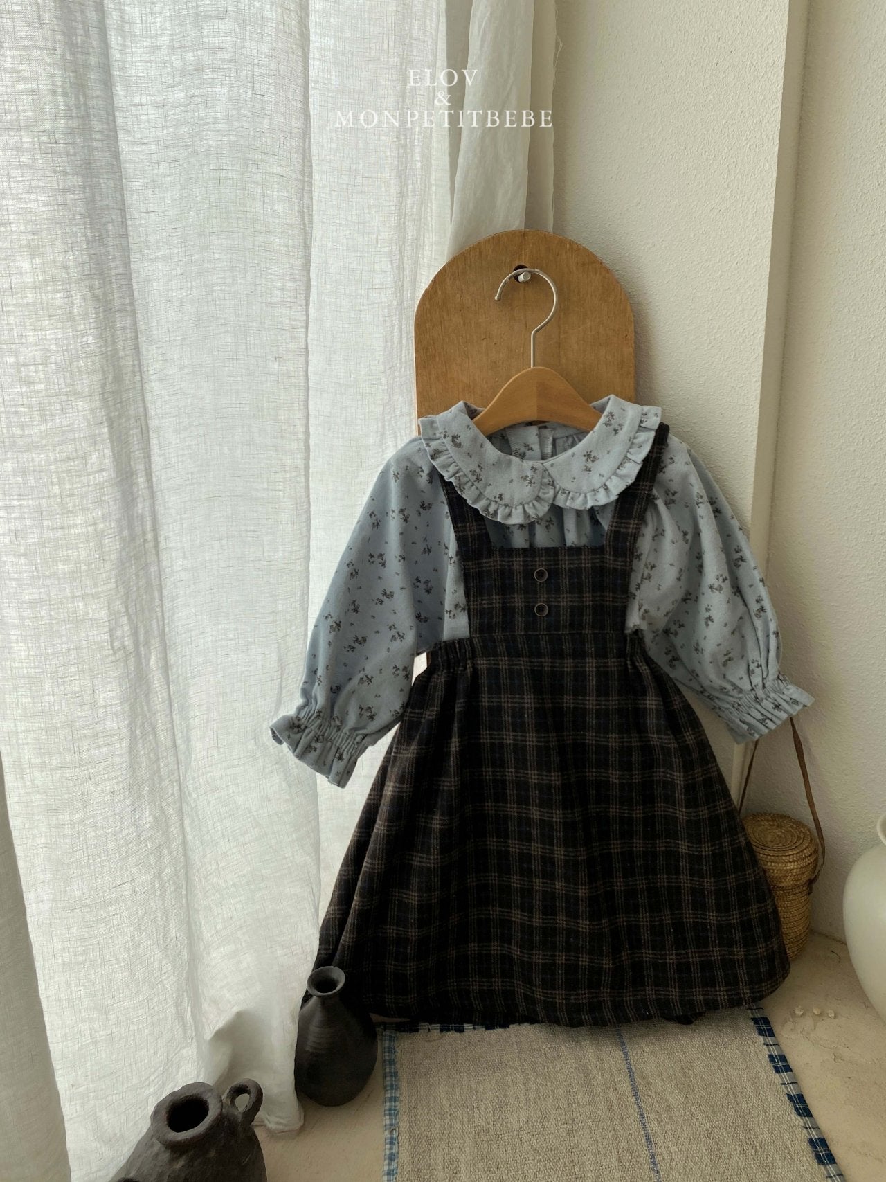 ［Mon petit bebe］Rua frill blouse