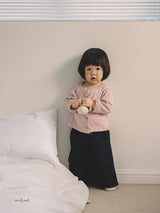 ［MELMEL］Eyelet cardigan