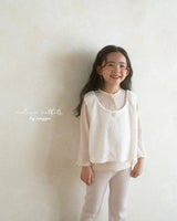 ［anggo］Cream vest