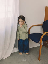 ［MELMEL］Striped daily tee