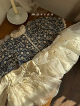 ［marron］Flower jacket