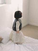 ［MELMEL］Tiered long skirt