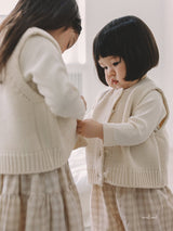 ［MELMEL］Knit vest