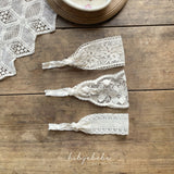 ［HIBYEBEBE］Dentellee hair band (3piece set)