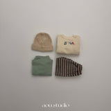 ［aou studio］Pompom mock neck