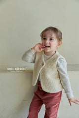 ［DISCO BONBON］Miu wool vest