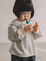 ［MELMEL］Lip stripe tee