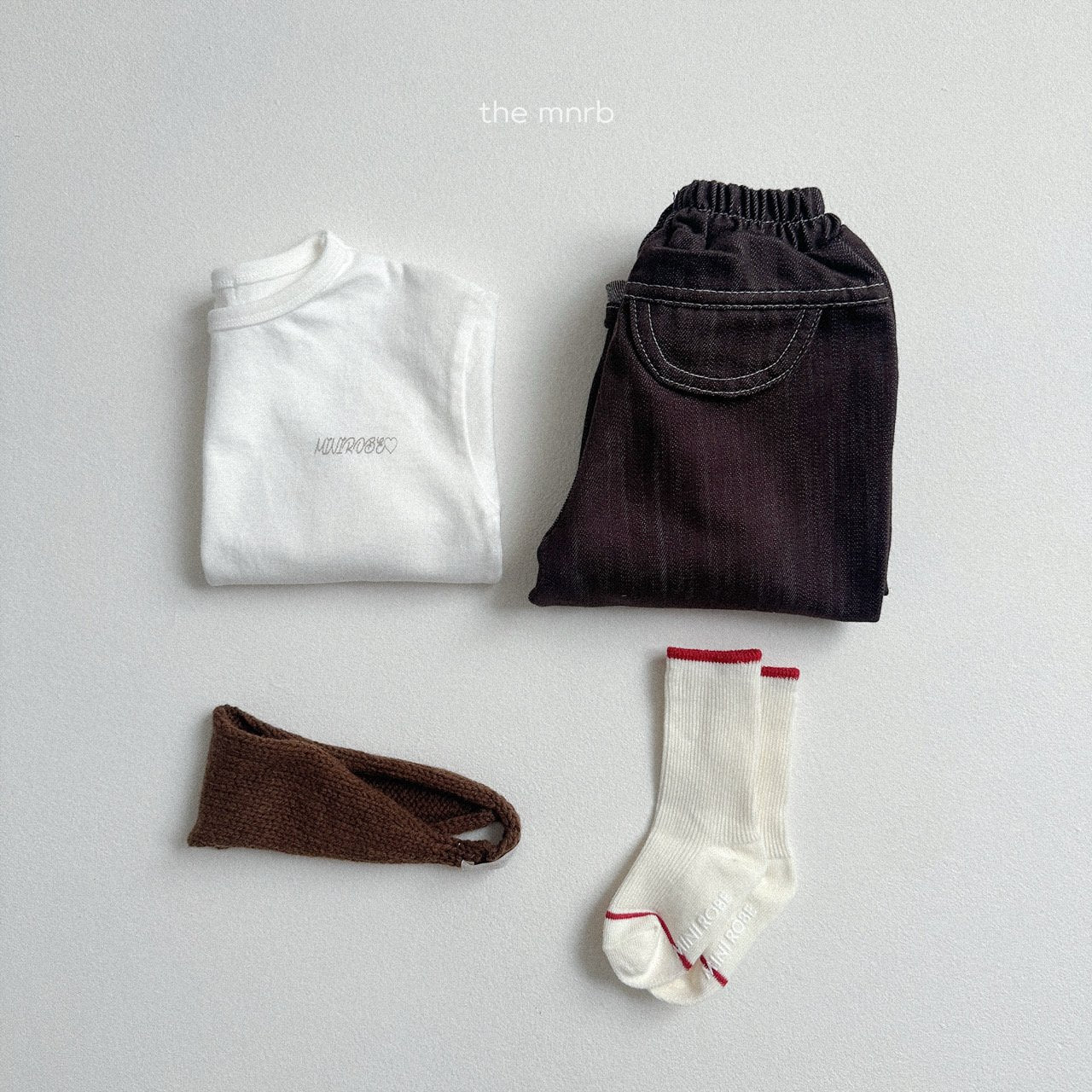 [minirobe] Candy socks 3 piece set