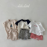 ［Lala Land］Heart raglan tee